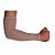 Manguito Longo Com Protecao Uv Chocolate Gg New Form 81002 [F132] - Imagem 1