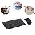 Kit Mouse E Teclado Sem Fio A Pilha Agold Notebook Cor:preto [F102] - Imagem 1