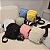 Shoulder Bag Bolsa Transversal Pano Lisa Pochete Cor:amarelo [F102] - Imagem 2