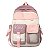Mochila Juvenil Feminina Passeio Cores: Roxo Com Rosa [F102] - Imagem 1