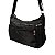 Bolsa Lateral Transversal Lisa Casual  Cor:preto [F102] - Imagem 1