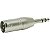 Adaptador Xlr 3 Pin Macho X P10 Macho Stereo Nickel Pct C/10 Loud [F086] - Imagem 2