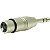 Adaptador Xlr 3 Pin Femea X P10 Macho Stereo Nickel Pct C/10 Loud [F086] - Imagem 2