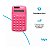 Calculadora Bolso Rosa 8 Dig. Solar Cb1485r Elgin [F108] - Imagem 6