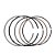 Anel P/ Pistao Kmp Dyamond Nmax 160 16/ 0.25 [F016] - Imagem 1