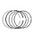 Anel P/ Pistao Kmp Dyamond Nmax 160 16/ 0.50 [F016] - Imagem 1