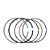 Anel P/ Pistao Kmp Burgman 125 I 11/15 0.25 [F016] - Imagem 1