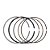 Anel P/ Pistao Kmp Burgman 125 I 11/15 1.00 [F016] - Imagem 1