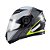 Capacete Texx Esc Gladiator V3 Makan Cinz Verd Bril 60 [F016] - Imagem 3