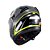 Capacete Texx Esc Gladiator V3 Makan Cinz Verd Bril 56 [F016] - Imagem 3