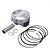 Pistao Kit C/anel Kmp Crf 230 Rac. Taxado 4.50 (70.00mm) [F016] - Imagem 1