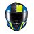 Capacete Texx Fecha Kaiman Track Verd Pret Azu Fosc 56 [F016] - Imagem 1