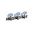 Tarraxa P/violao 3 Mais 3 Pino Grosso Niquel Dolphin [F108] - Imagem 1