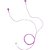 Fone de Ouvido Letron Fini Beijo Rosa [F002] - Imagem 3