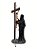 Imagem Santa Rita de Cássia Contempla Jesus na Cruz com Iluminação - Imagem 5