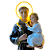 Imagem Santo Antonio 40 Cm + Iluminação e Dimer Regulador da Luz - Imagem 2