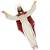 Imagem Jesus Ressuscitado Parede com Led Resina 26 cm - Imagem 2