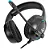 Headset Gamer P2 + USB RGB Holt Preto FORTREK - Imagem 1