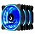 Cooler Fan Rise Mode RGB Aura, 3 Unidades, 120mm, Preto - RM-AU-02-RGB - Imagem 2