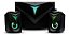 Caixa de Som Subwoofer Gamer Husky Gaming Frost 100, 11W RMS, RGB, USB, Preto - HGMK012 - Imagem 1