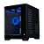 Gabinete Gamer Rise Mode Galaxy Glass M Mini, M-ATX, Lateral e Frontal em Vidro Temperado, Preto - RM-GA-GGMN-FB - Imagem 1