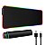 Mouse Pad gamer MP-LED3080 de emborrachado Liso grande 30cm x 80cm x 4mm preto - Imagem 1