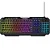 Teclado Gamer Multimidia Fortrek Shortcut Preto - Imagem 1