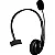 Headset Office Fortrek FK 731A USB Preto - Imagem 1