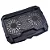 Base com Cooler para Notebook Rise Mode, Galaxy Black X4, LED - RM-CN-04-BB - Imagem 2