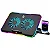 Base com Cooler para Notebook Rise Mode, 17", Galaxy Black X3, RGB, USB - RM-CN-03-RGB - Imagem 1
