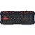 Teclado Gamer Fortrek Spider GK706 Preto/Vermelho - Imagem 1