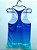 Regata feminina dry fit Vegan Runner azul com verde água - Imagem 2