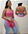 Conjunto Fitness Legging - Candy Colors (Rosa e Azul Claro) - Imagem 1