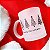 Caneca Personalizada Unykk em Vidro Jateado Merry Christmas - Feliz Natal - Imagem 1