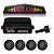 Sensor de Estacionamento Automotivo com Display Digital LED – Kit com 4 Sensores Ré Universal - Imagem 1