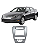 Moldura 2 Din Ford Fusion 2009 a 2012 - EPX023 - Imagem 1