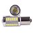 Par de Lâmpadas de Ré LED 1156 P21W 33 LEDs 1 Polo | Branco Super Brilhante 6000K - Imagem 2