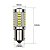 Par de Lâmpadas de Ré LED 1156 P21W 33 LEDs 1 Polo | Branco Super Brilhante 6000K - Imagem 3