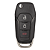 Carcaça Chave Canivete Ford 3 Botões Ranger Focus KA - Imagem 3