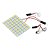 Placa de LED 48 SMD 5050 Super Branca 12V – T10/Torpedo - Imagem 2