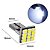 Lâmpada LED T10 Canbus 12 LEDs SMD Branca 12V – Par - Imagem 2