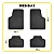 Jogo de Tapetes Automotivo Universal PVC Preto – 4 Peças - Imagem 7