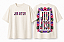 Camiseta Oversized Jiu Jitsu Estampa Floral Tropical - Imagem 3