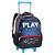 Mochila Infantil Rodinha Kit Escolar Lancheira Estojo Seanite - Imagem 2