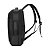 Mochila para Notebook Intract Preta Poliéster com Bolsos - Imagem 2