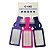 Identificador Mala de Viagem Kit 3 Etiquetas Silicone Yin's - Imagem 1