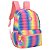 Mochila Mochila Escolar Juvenil Fashion Arco Iris Up4you - Imagem 4