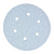 DISCO C/ VELCRO BRANCO 6POL 150MM C/ 6 FUROS - Imagem 1