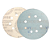DISCO C/ VELCRO BRANCO 7POL 180MM C/ 8 FUROS - Imagem 2