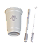 Kit Tereré Farm's Copo Aluminio 330ml + Bomba inox de mola - Imagem 1